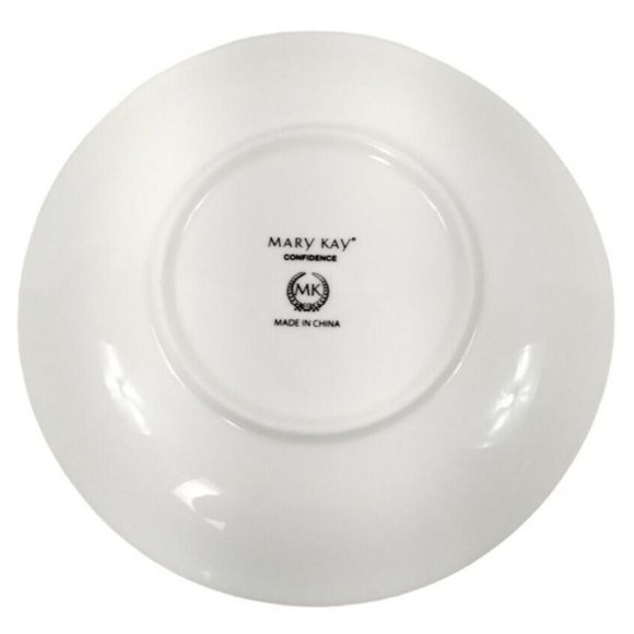 Mary Kay Ash Confidence Quote Yellow Porcelain Ceramic Coffee Mug and Plate Set - Picture 6 of 7